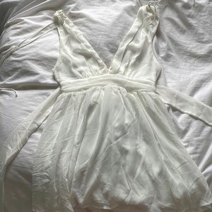 White flowy Dress